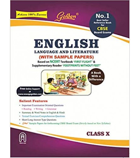 Golden English Language and Literature: (With Sample Papers) A book with a Difference for Class - 10 CBSE Class 10 - SchoolChamp.net